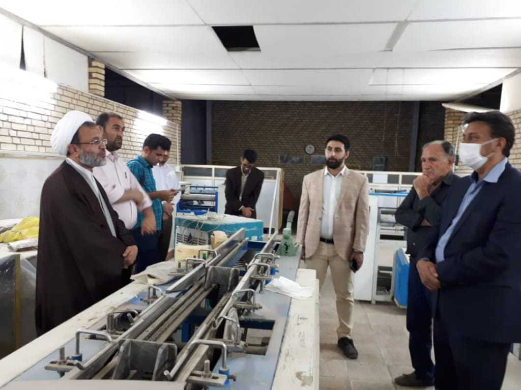 حضور مدیرعامل شهرک های صنعتی استان خوزستان در شهرک صنعتی مسجدسلیمان به منظور بررسی مشکلات واحدهای تولیدی این شهرستان