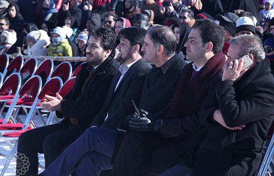 جشنواره آدم برفی در كنار استقبال چشم گیر شهروندان برگزار شد