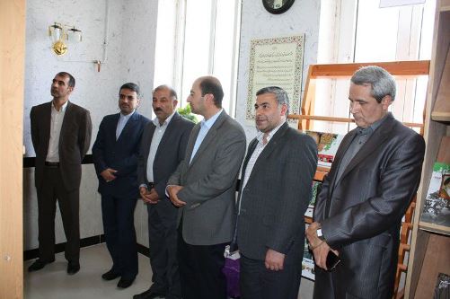 افتتاح کتابخانه عمومی شهید مظفر مرادی روستای چقاگینو