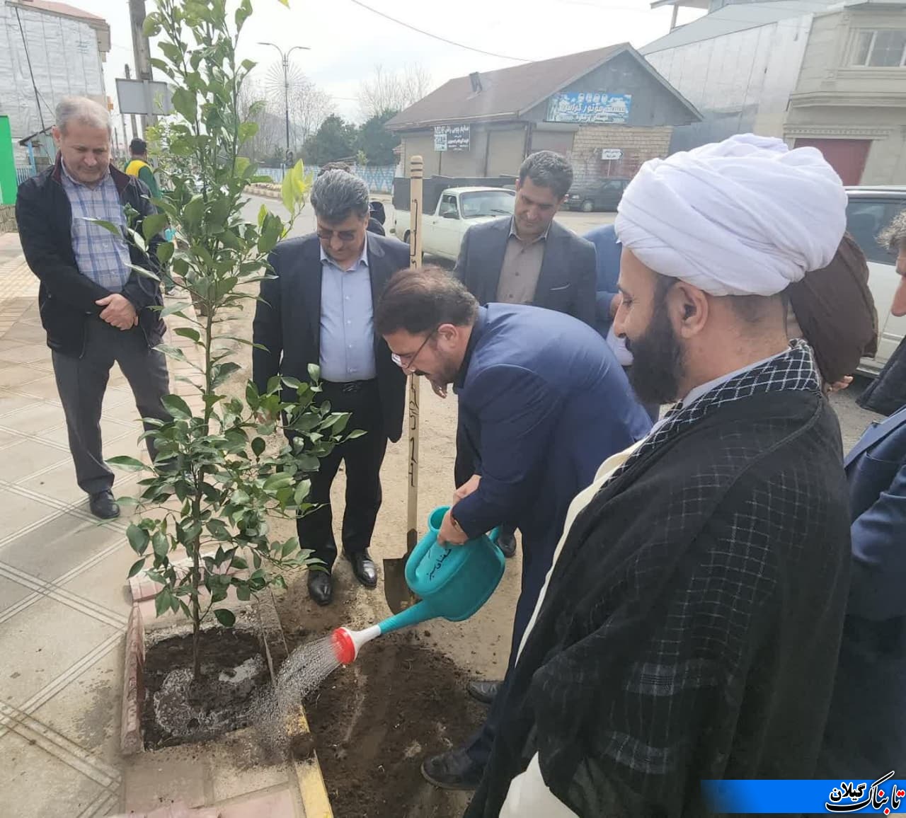 کاشت ۱۵۰۰ اصله نهال در کومله همزمان با هفته منابع طبیعی